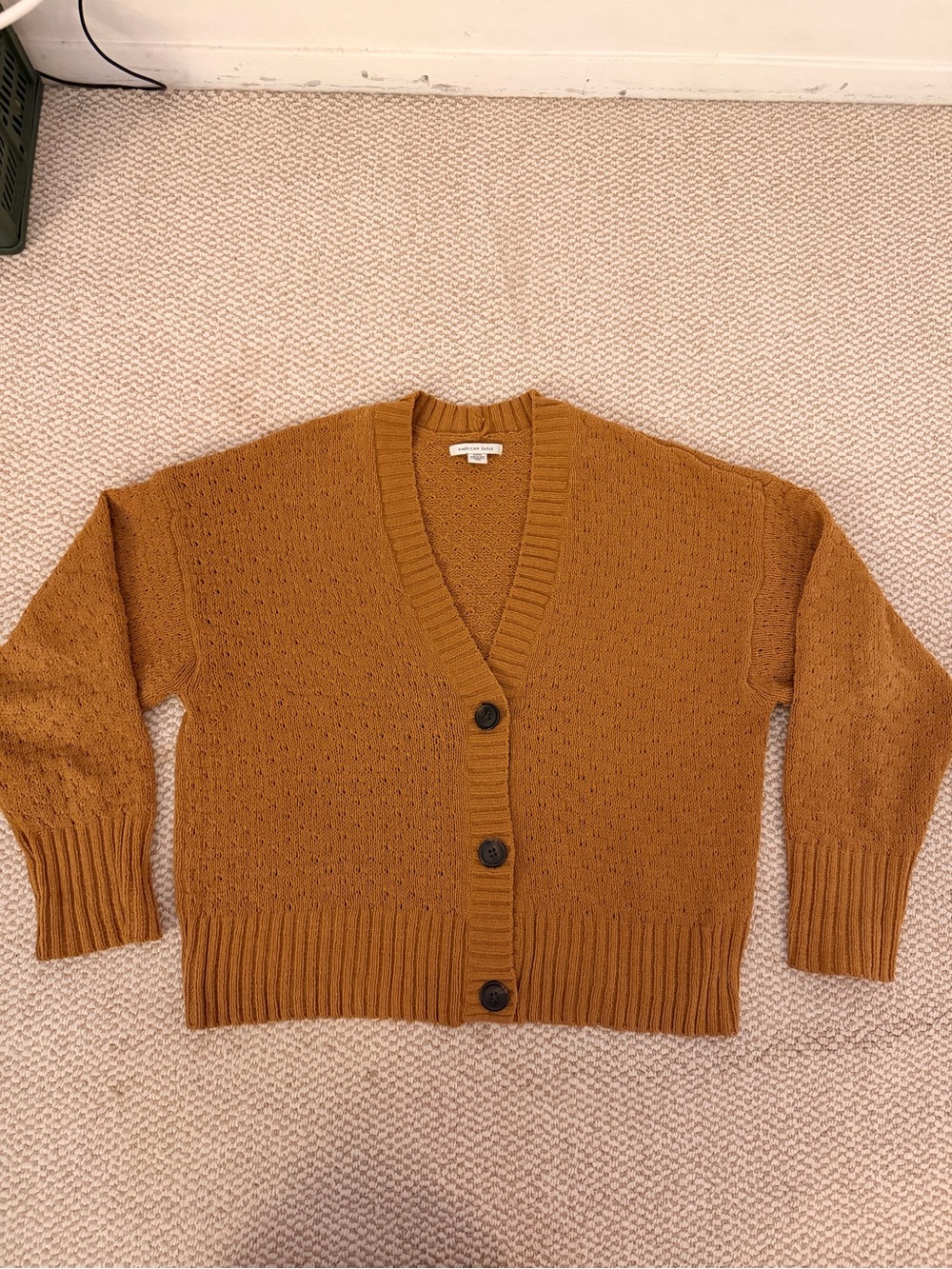 American Eagle Outfitters Open-Knit Cardigan